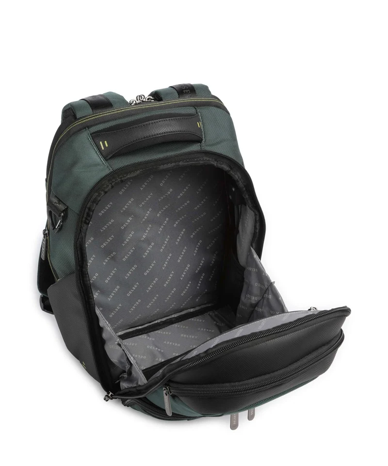 Delsey Paris DLC Pro Sac à dos d'ordinateur olive