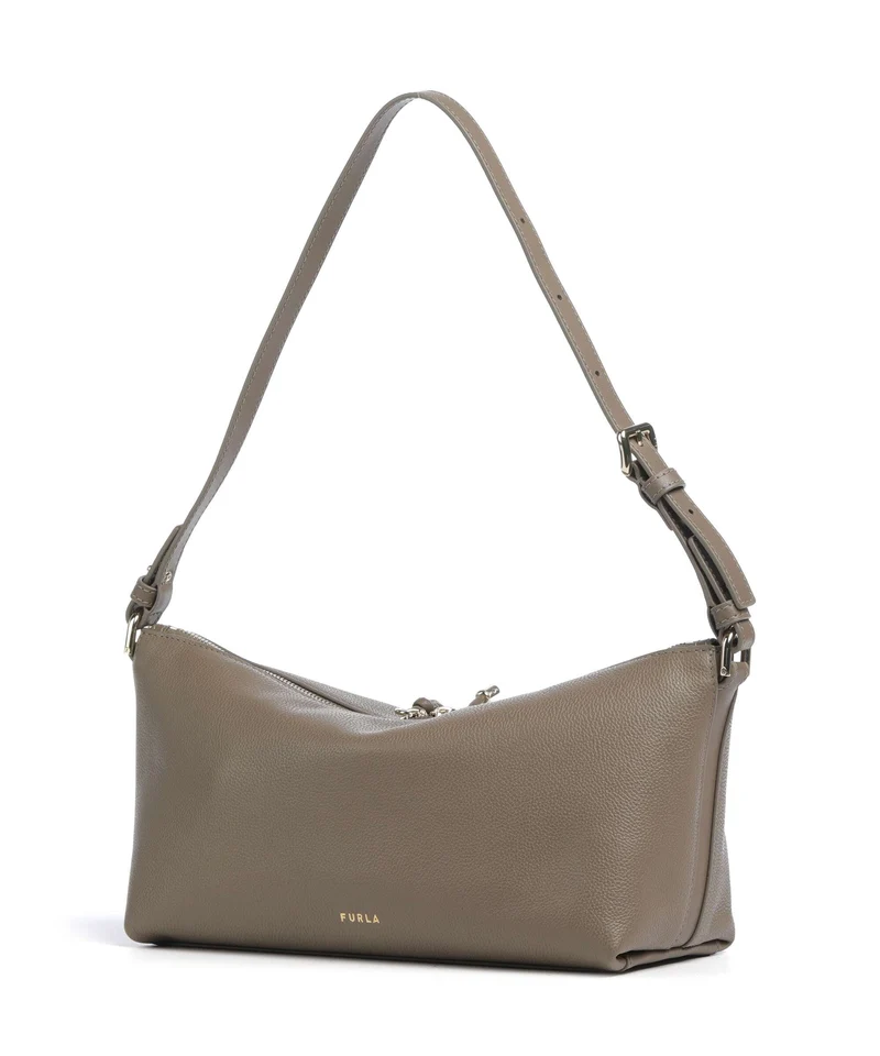 Furla Debby Mini Sac porté épaule muddy gray