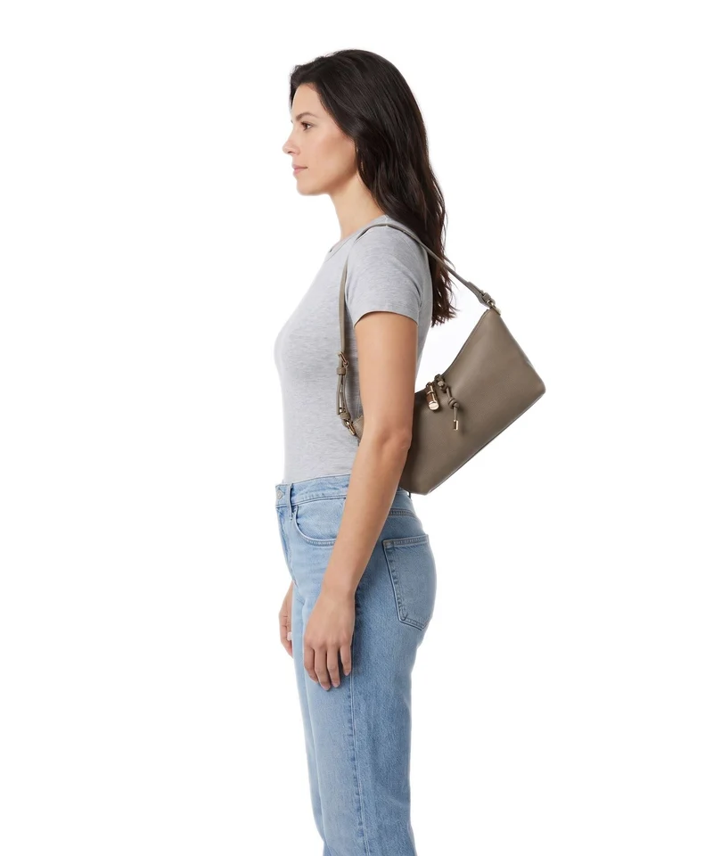 Furla Debby Mini Sac porté épaule muddy gray