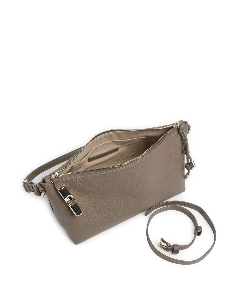 Furla Debby Mini Sac porté épaule muddy gray