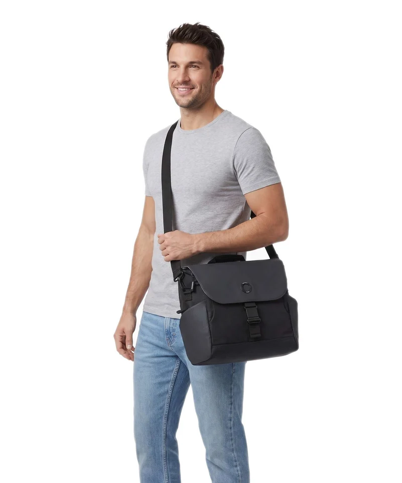 Delsey Paris Securflap Sac messager black