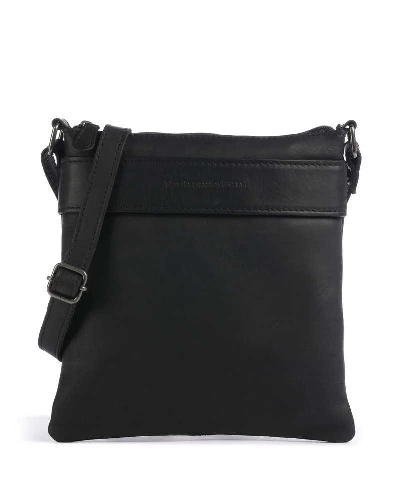 The Chesterfield Brand Wax Pull Up Cow Trenton Sac bandoulière black