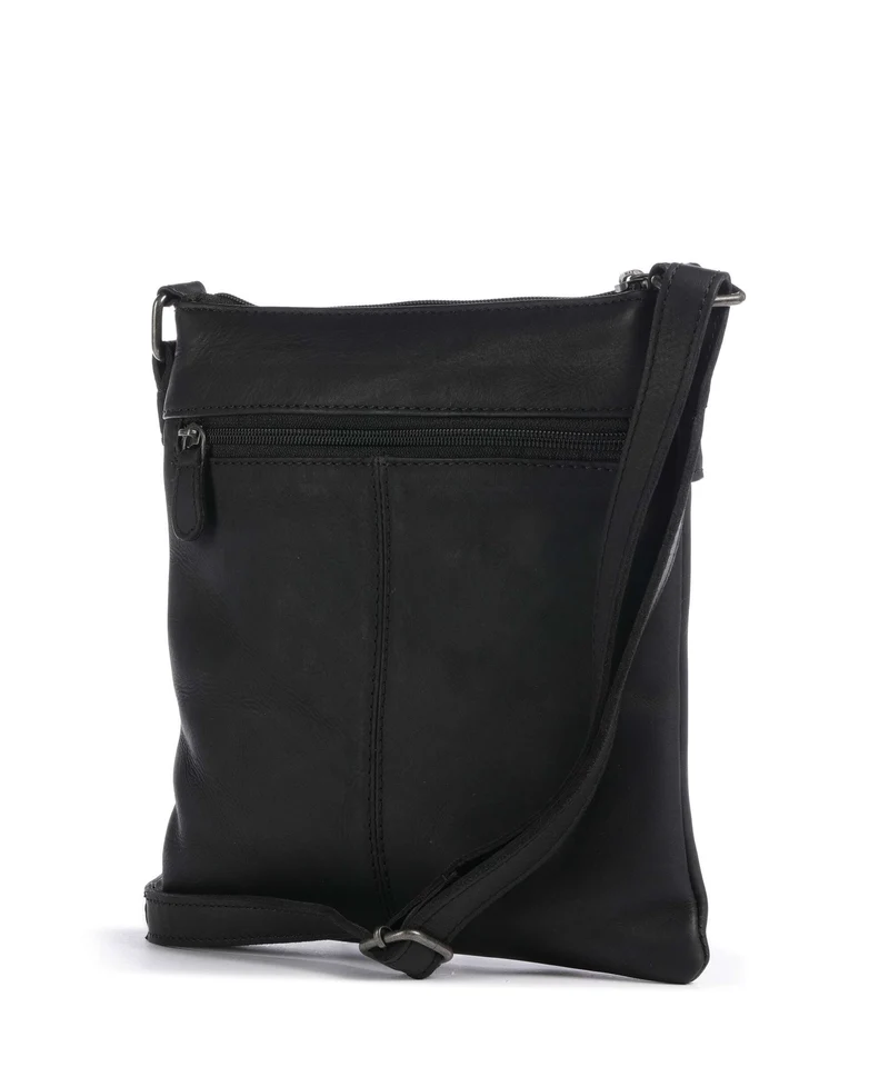 The Chesterfield Brand Wax Pull Up Cow Trenton Sac bandoulière black