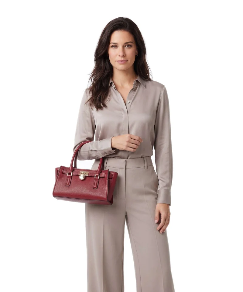Michael Kors Hamilton Moderne XS Sac à main deep red