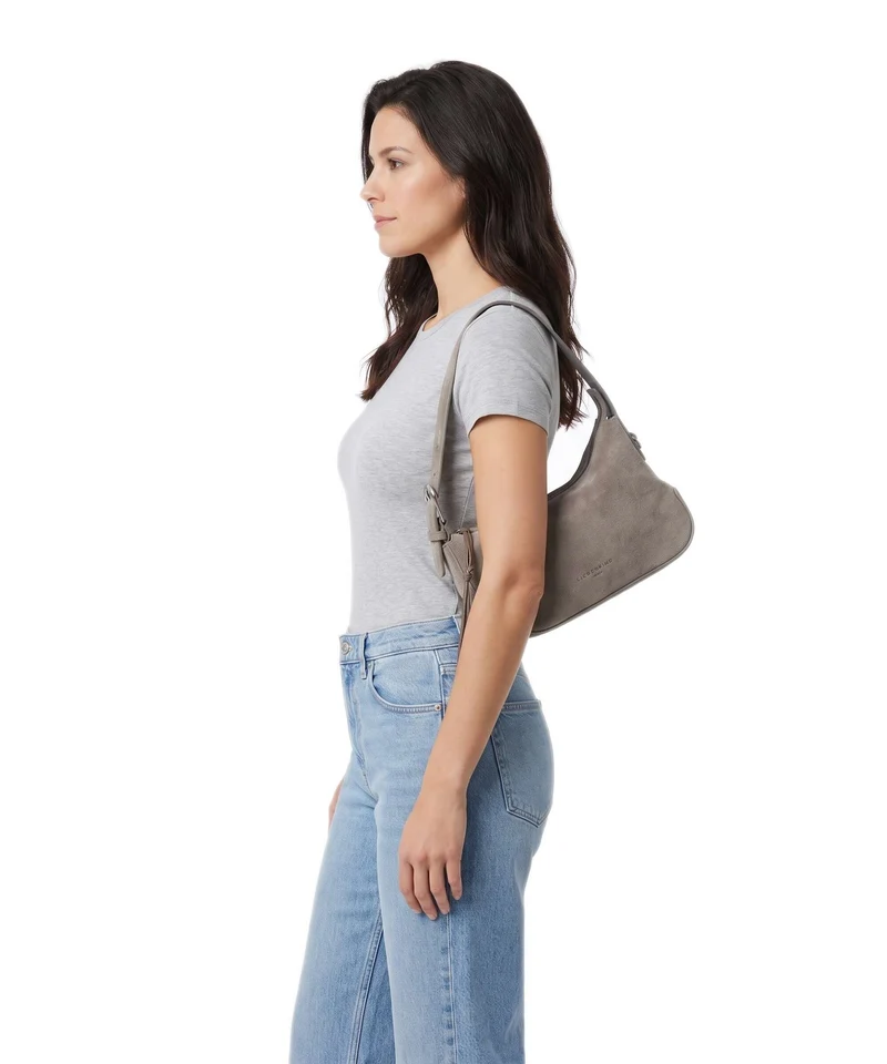 Liebeskind Ines Suede M Sac porté épaule neutral grey