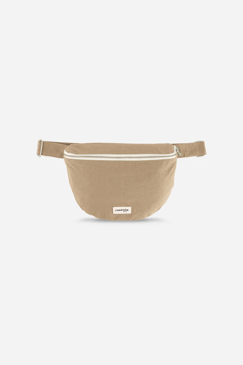 Custine XL le sac banane - Coton recyclé Beige