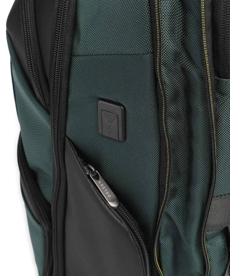 Delsey Paris DLC Pro Sac à dos d'ordinateur olive