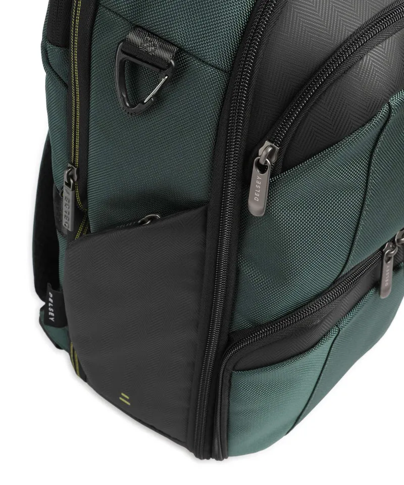 Delsey Paris DLC Pro Sac à dos d'ordinateur olive