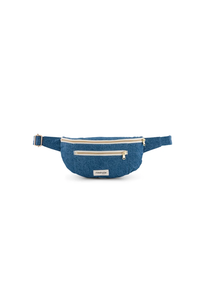 Orsel le sac banane - Denim Clair recyclé