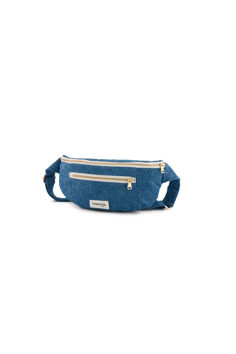 Orsel le sac banane - Denim Clair recyclé