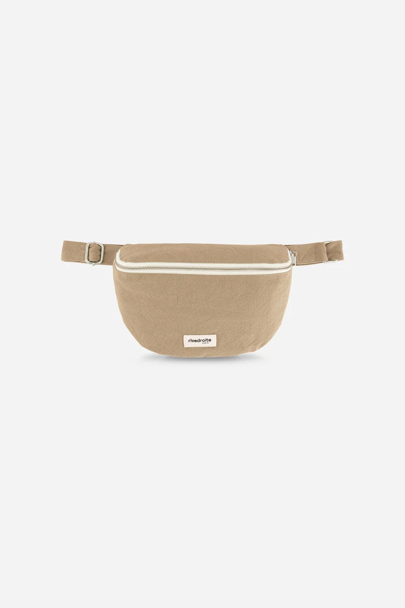 Custine le sac banane - Coton recyclé Beige