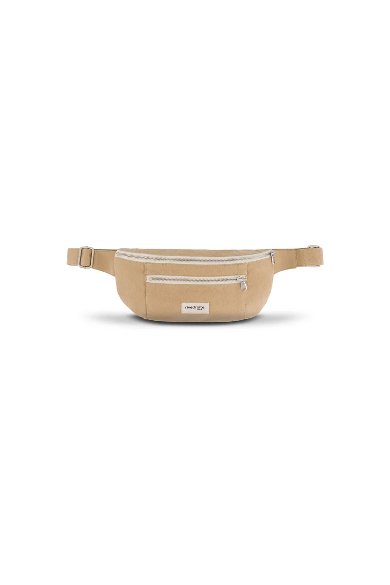 Orsel le sac banane - Coton recyclé Beige Sable