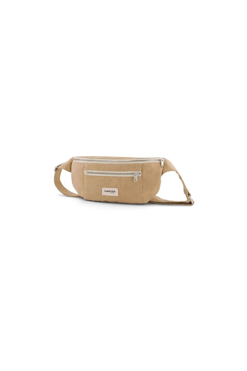 Orsel le sac banane - Coton recyclé Beige Sable