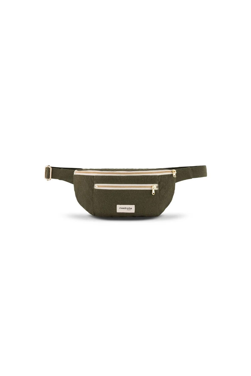 Orsel le sac banane - Coton recyclé Kaki