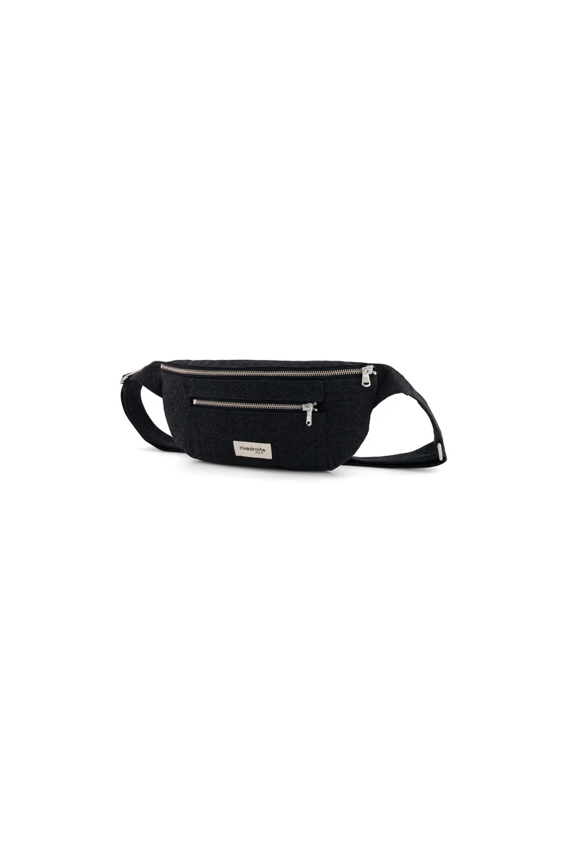 Orsel le sac banane - Coton recyclé Noir