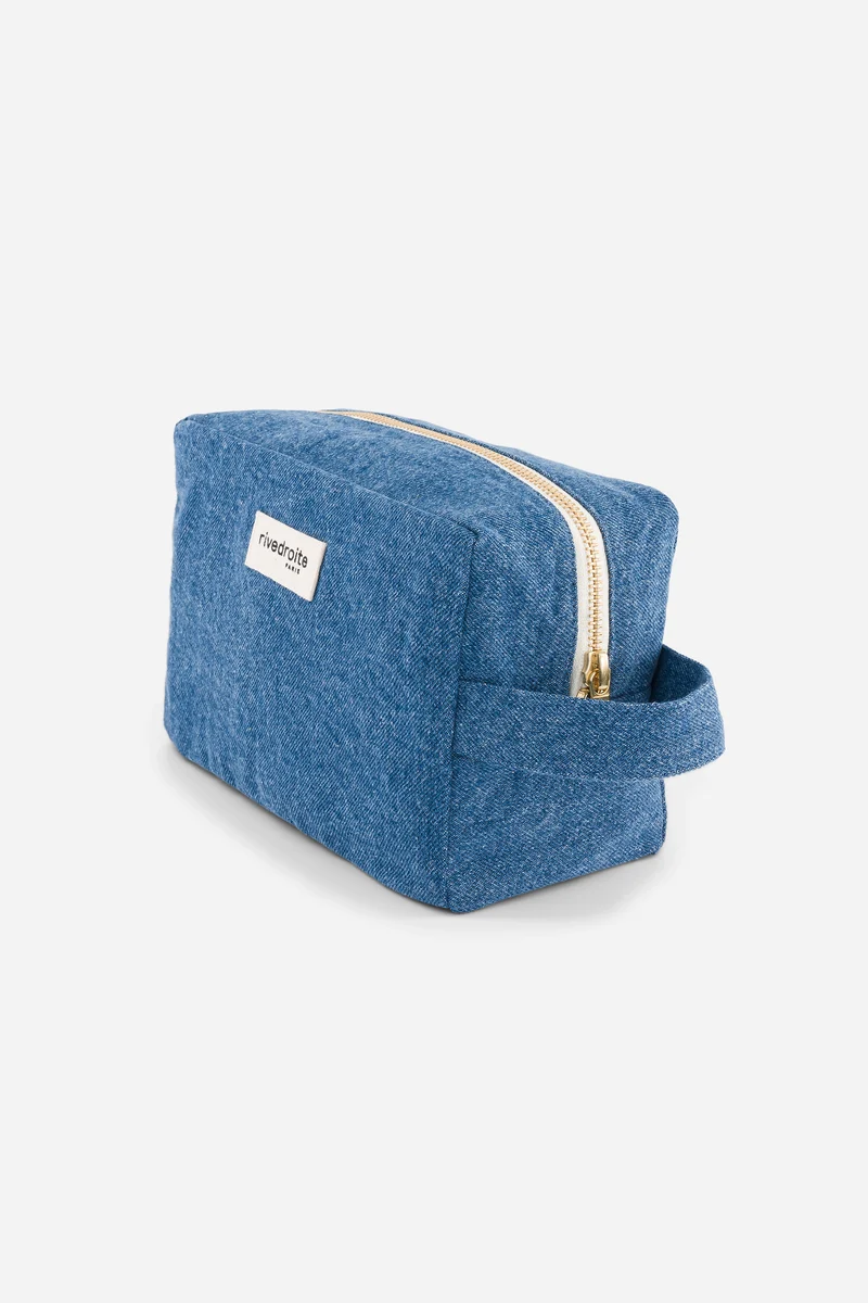 Tournelles la trousse XL - Denim Clair recyclé