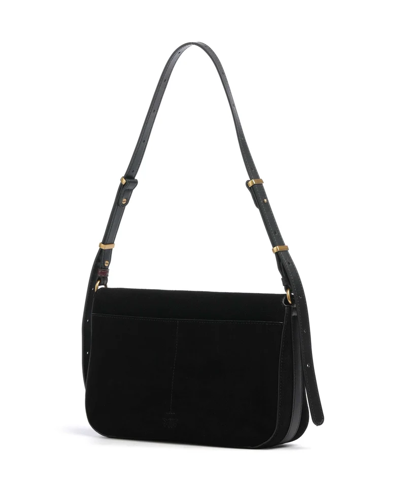 Pinko Love Classic Sac porté épaule nero/limousine/oro
