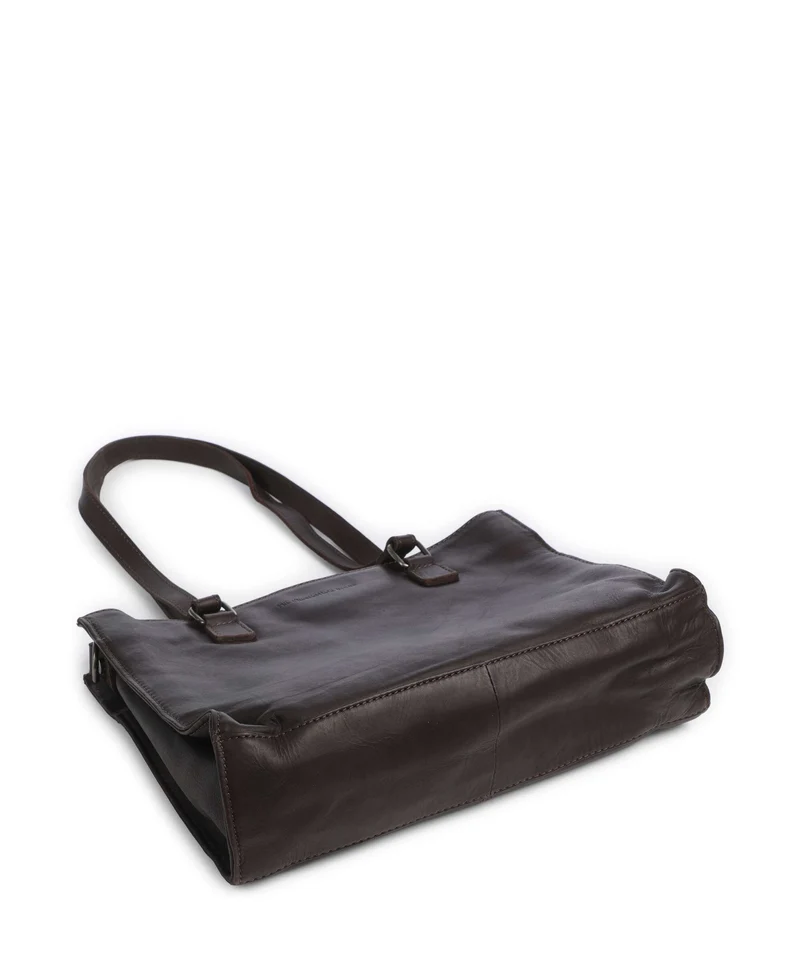 The Chesterfield Brand Wax Pull Up Cow Ellsworth Cabas brown