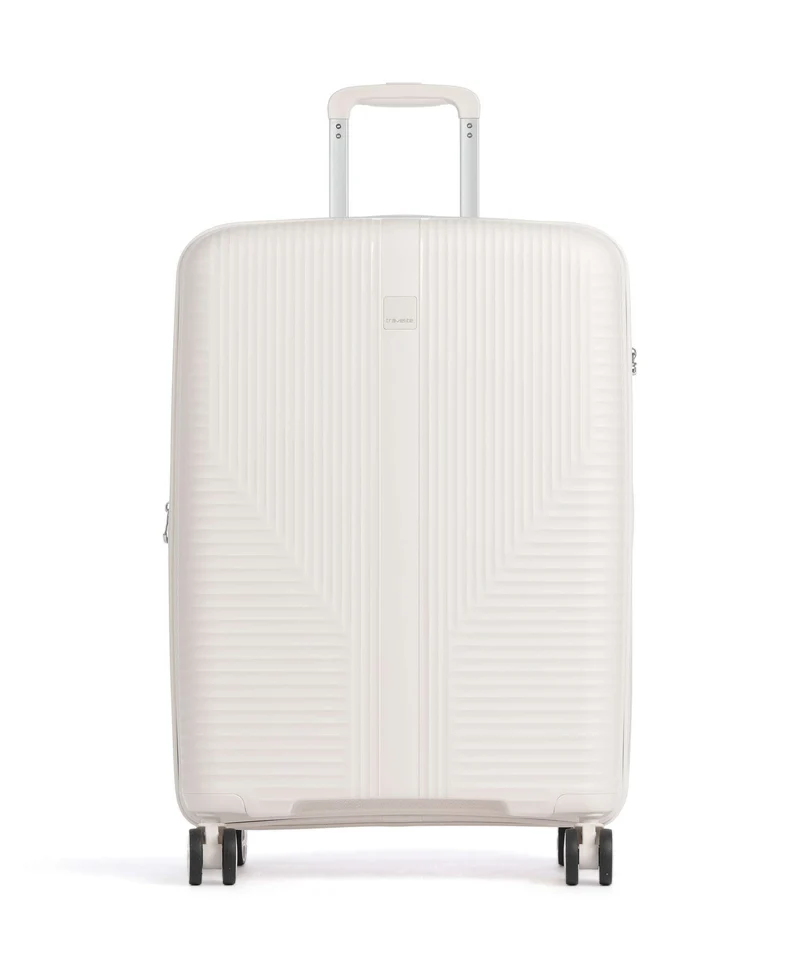 Travelite Air Stripe Valise 4 roues offwhite