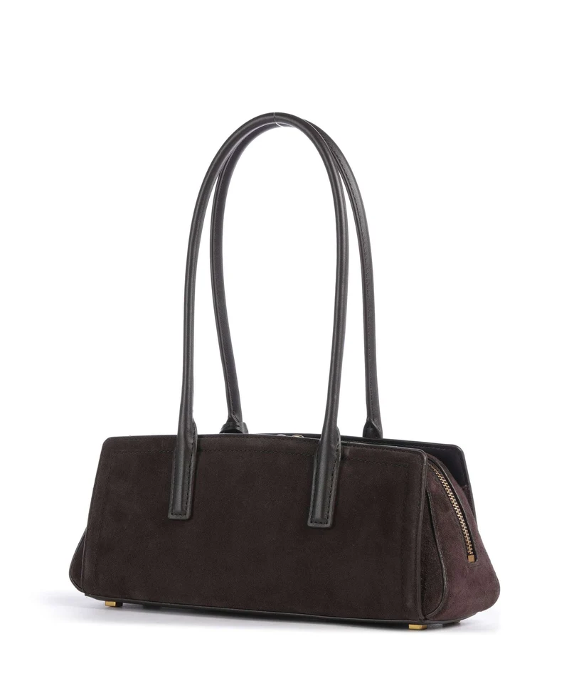 Michael Kors Laila Small Sac porté épaule chocolate
