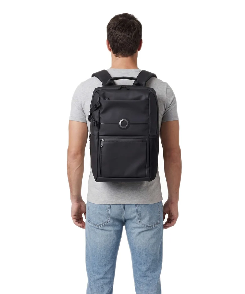 Delsey Paris Turenne Soft Sac à dos d'ordinateur black
