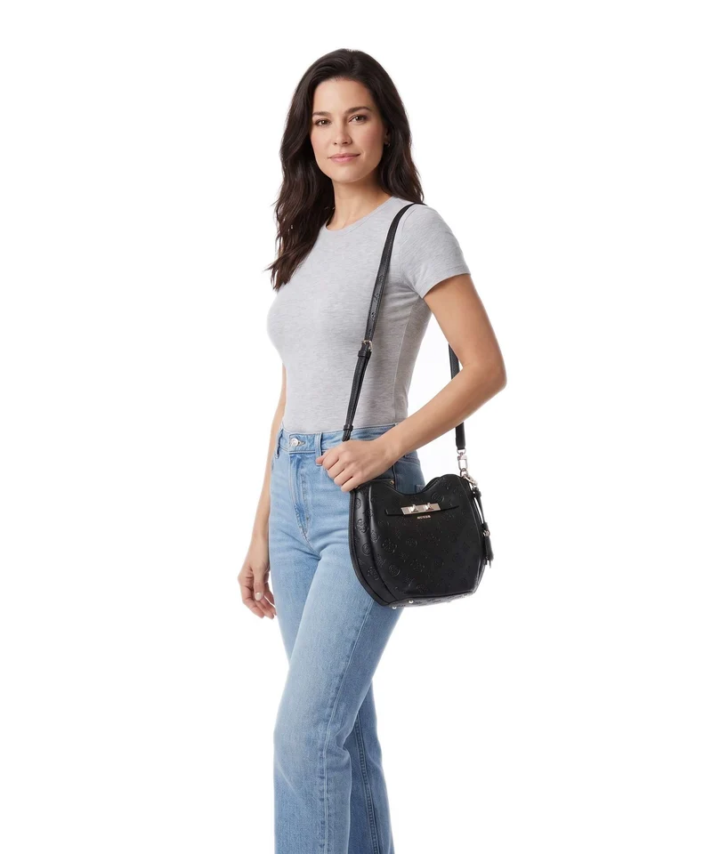Guess Carmella Sac seau black logo