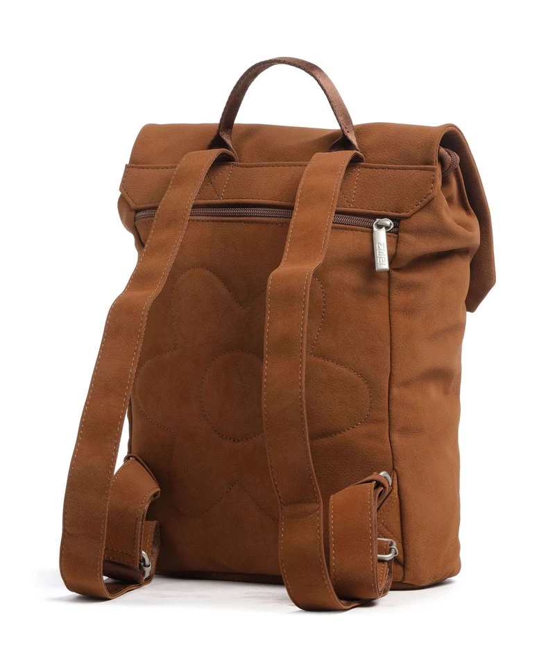 Zwei Mademoiselle.M MR13 Sac à dos nubuk/cognac