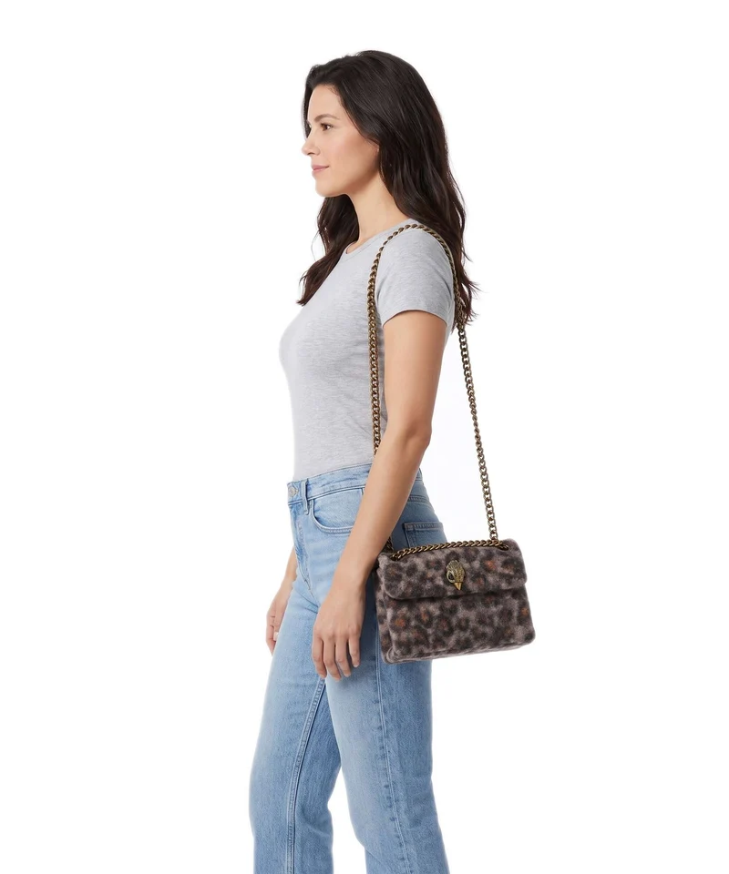 Kurt Geiger Kensington Mini Sac porté épaule brown