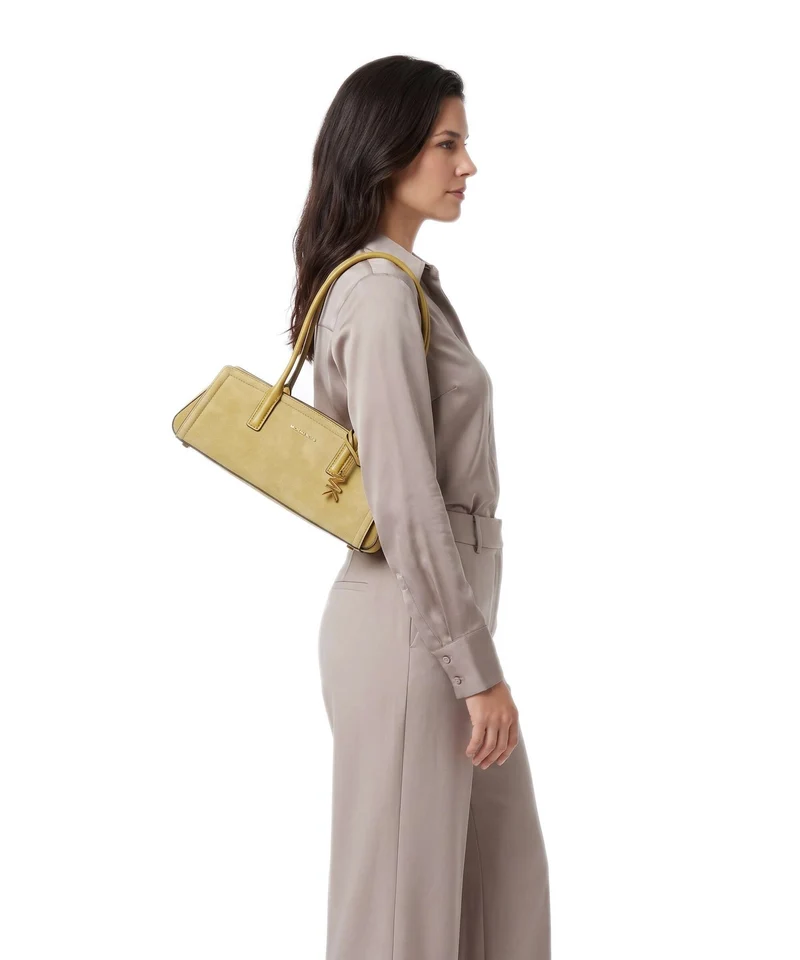 Michael Kors Laila Small Sac porté épaule chartreuse