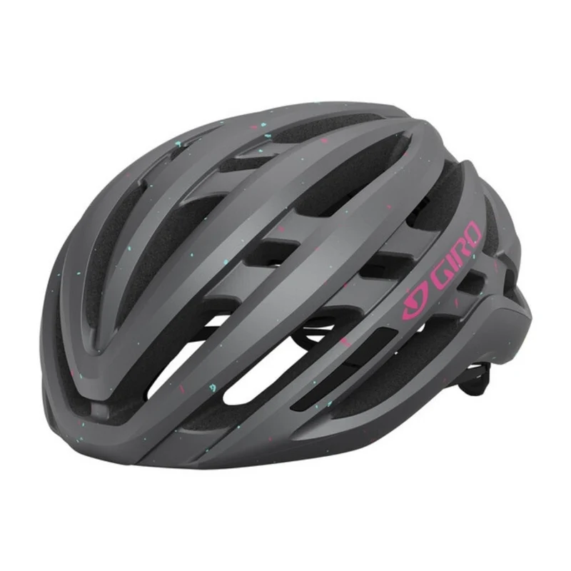 Casque de vélo Giro Agilis MIPS - Gris mat/vert (femmes)