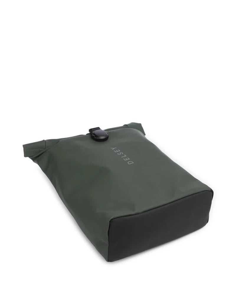 Delsey Paris Turenne Soft Sac à dos roll-top green