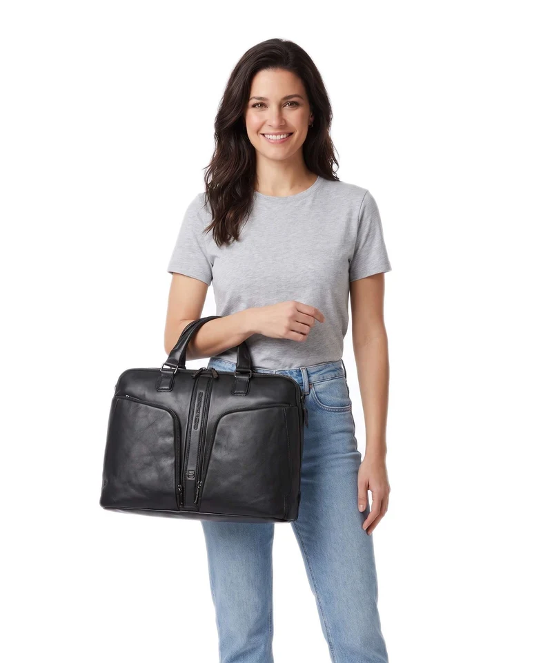 Piquadro Victor Porte-document black