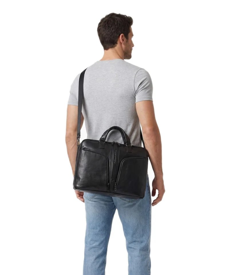 Piquadro Victor Porte-document black