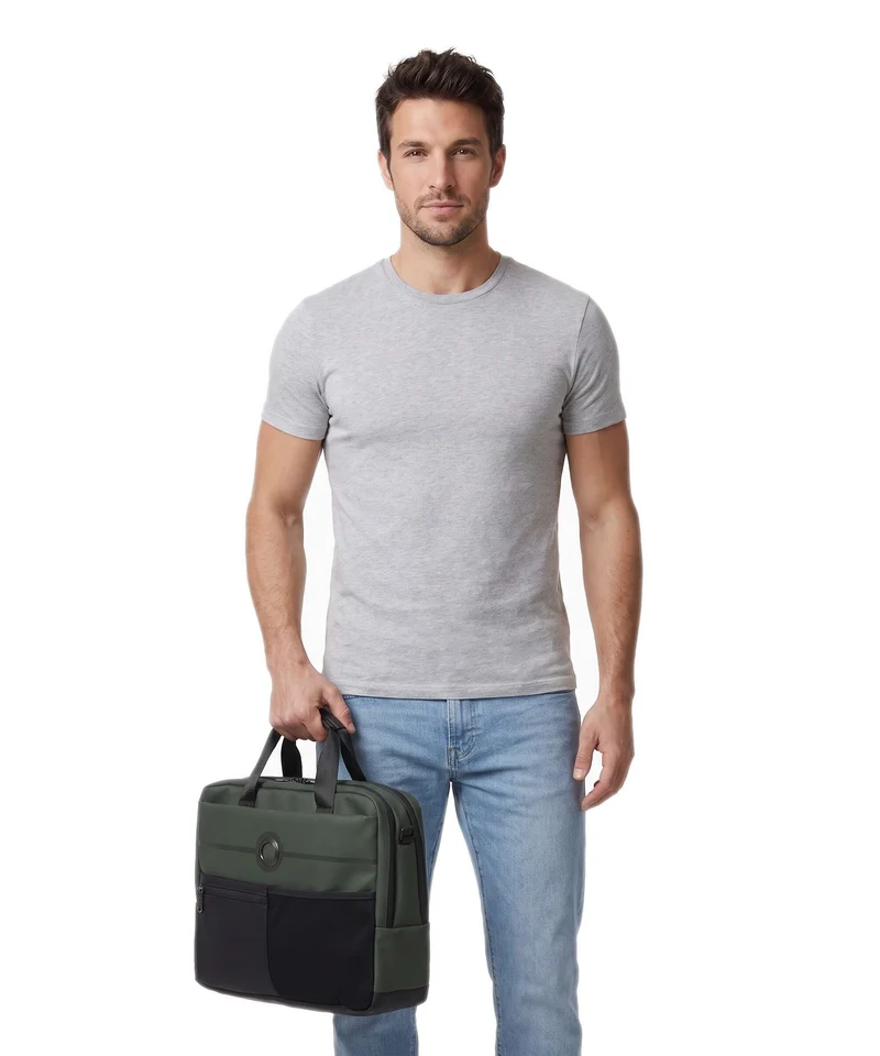 Delsey Paris Turenne Soft Porte-document green