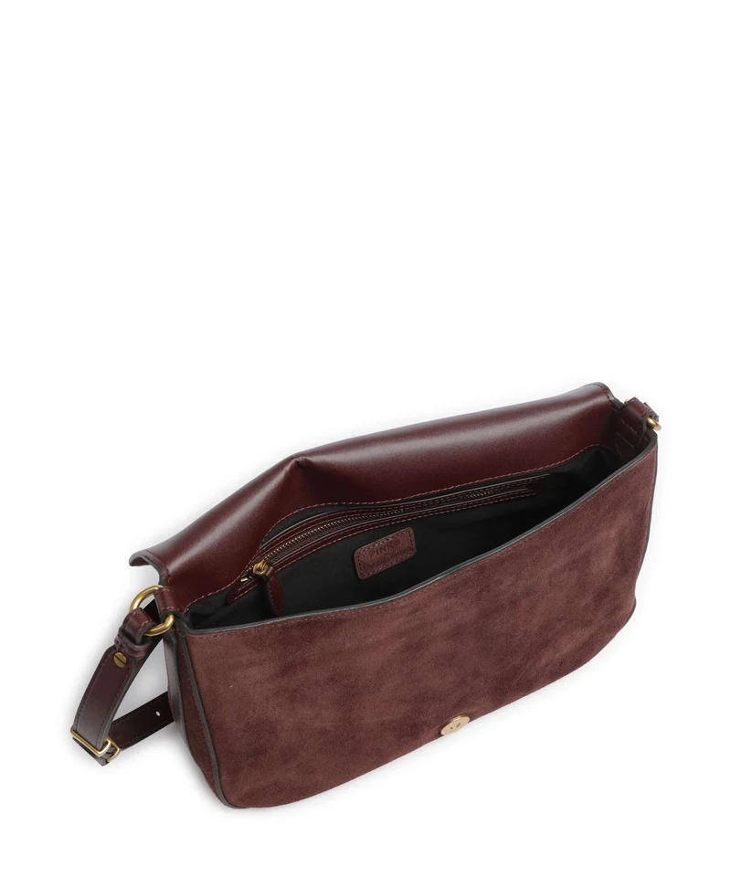 Pinko Love Classic Sac porté épaule burgundy/gold