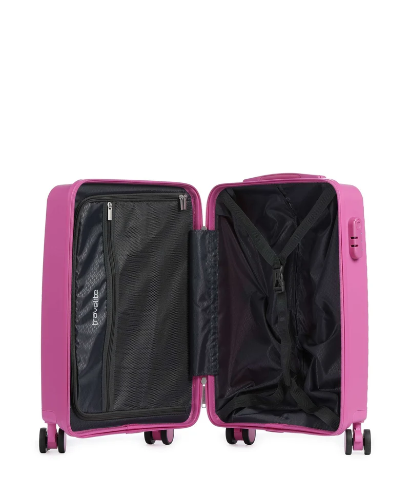 Travelite Pacific Valise 4 roues pink