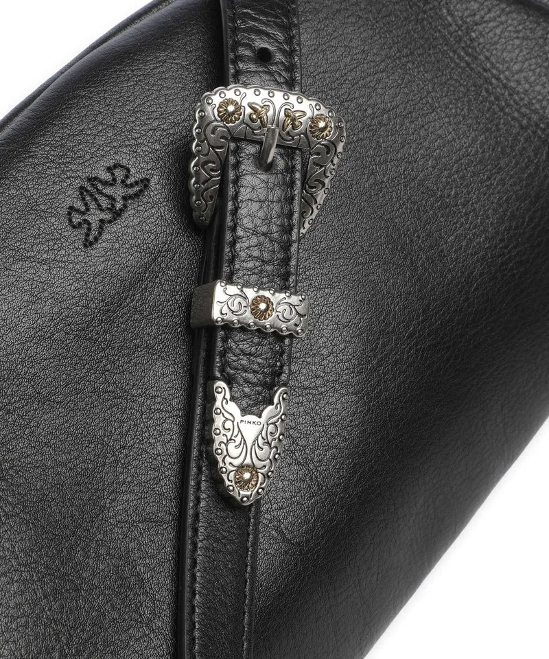 Pinko Sac banane nero limousine/mix gold