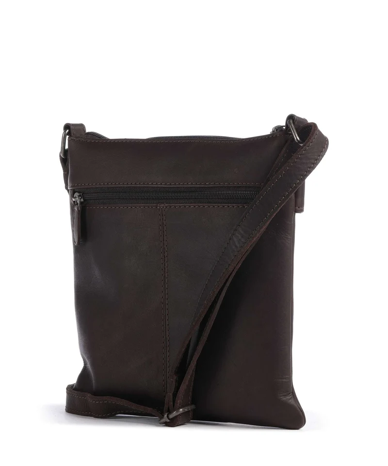 The Chesterfield Brand Wax Pull Up Cow Trenton Sac bandoulière brown