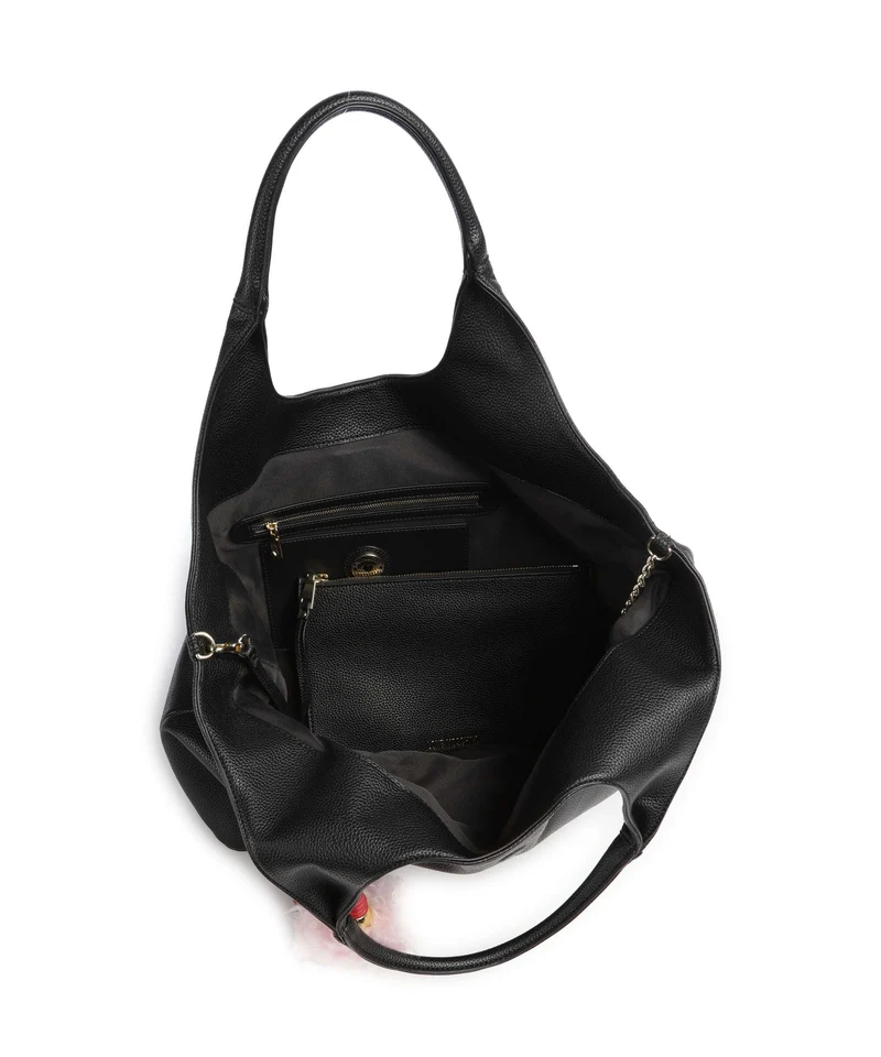 Love Moschino Bouncing Heart Cabas nero