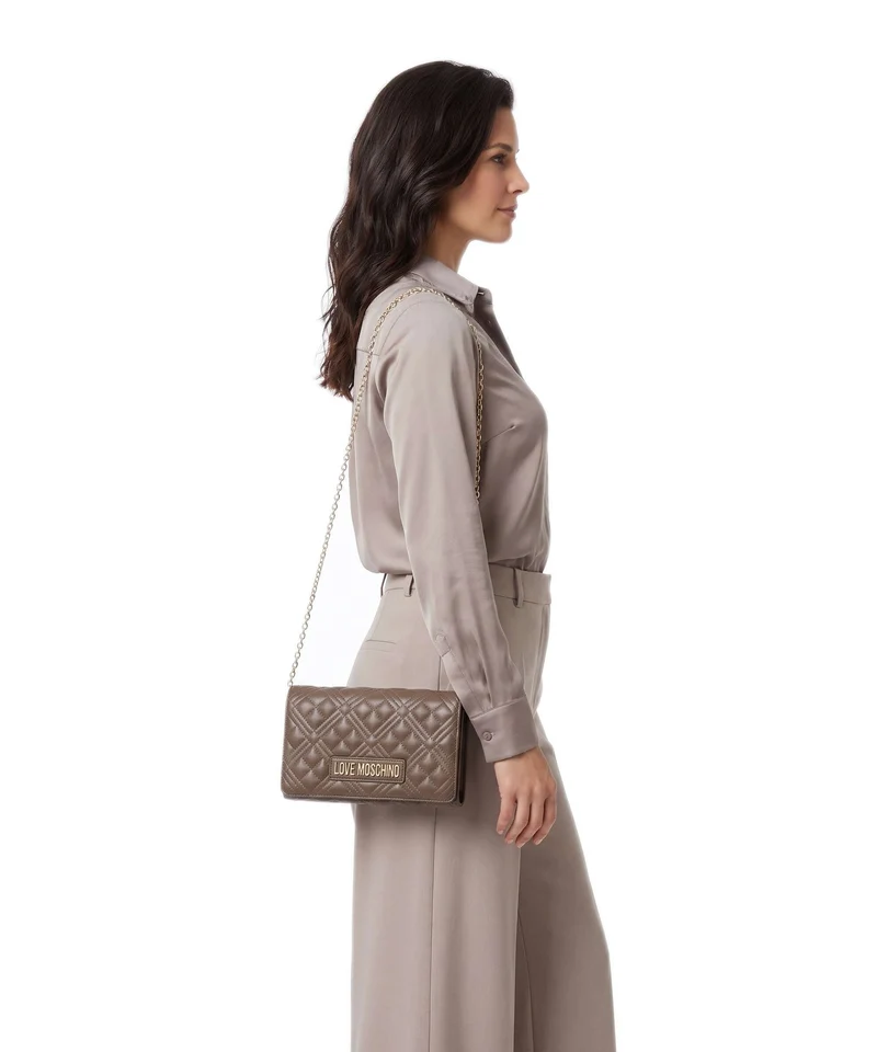 Love Moschino Smart Daily Sac bandoulière fango