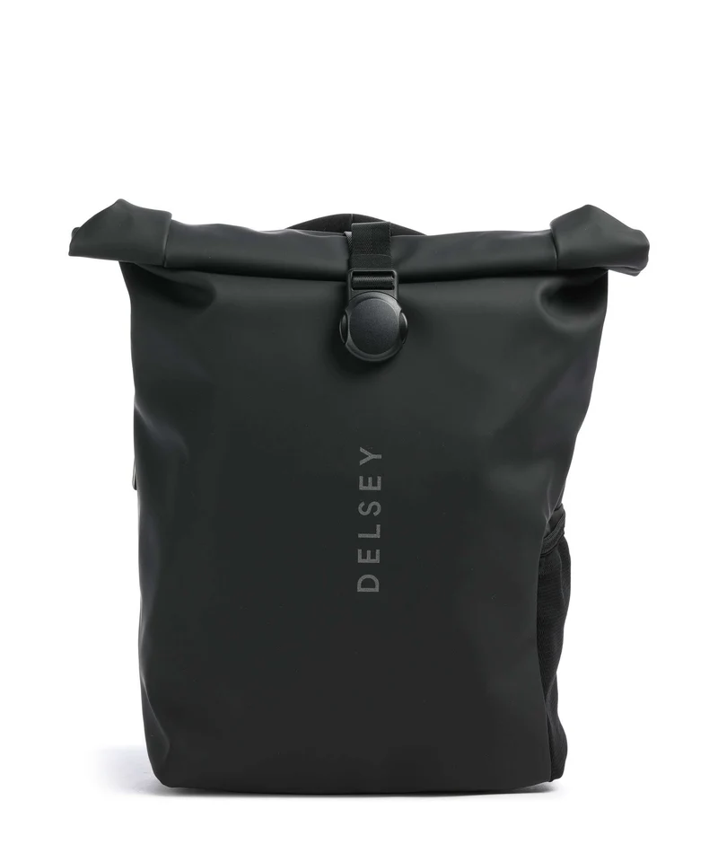 Delsey Paris Turenne Soft Sac à dos roll-top black