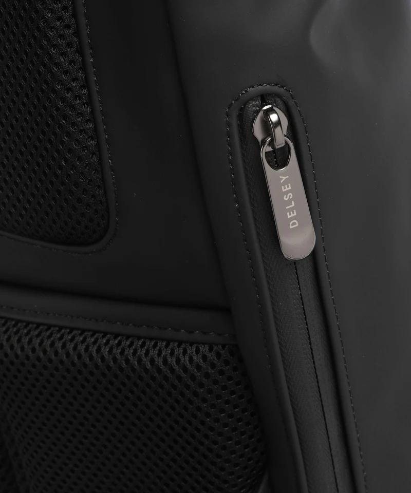 Delsey Paris Turenne Soft Sac à dos roll-top black