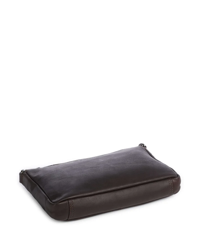 The Chesterfield Brand Wax Pull Up Cow Orinoco Sac porté épaule brown