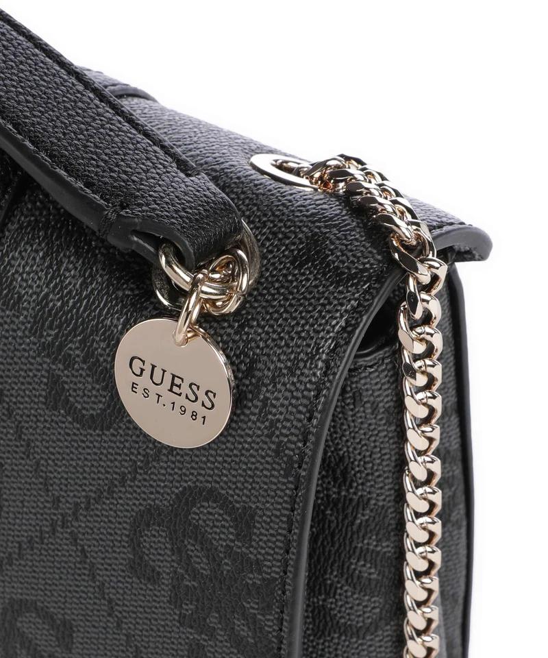 Guess Noelle II Sac porté épaule coal logo