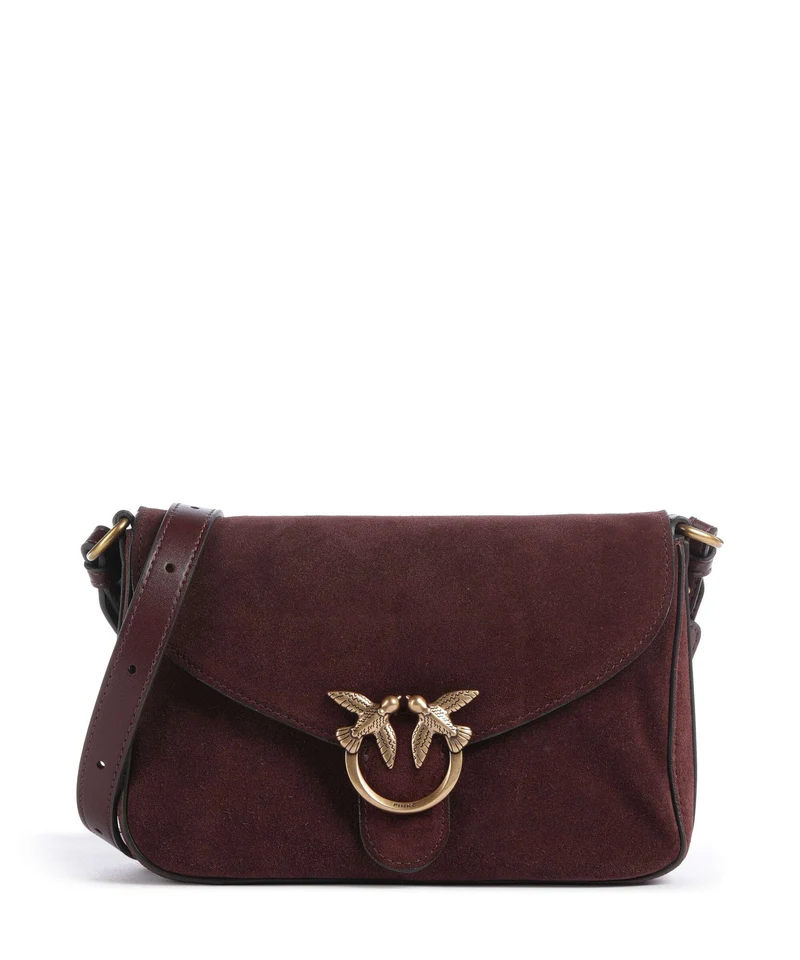Pinko Love Mini Sac bandoulière burgundy/gold