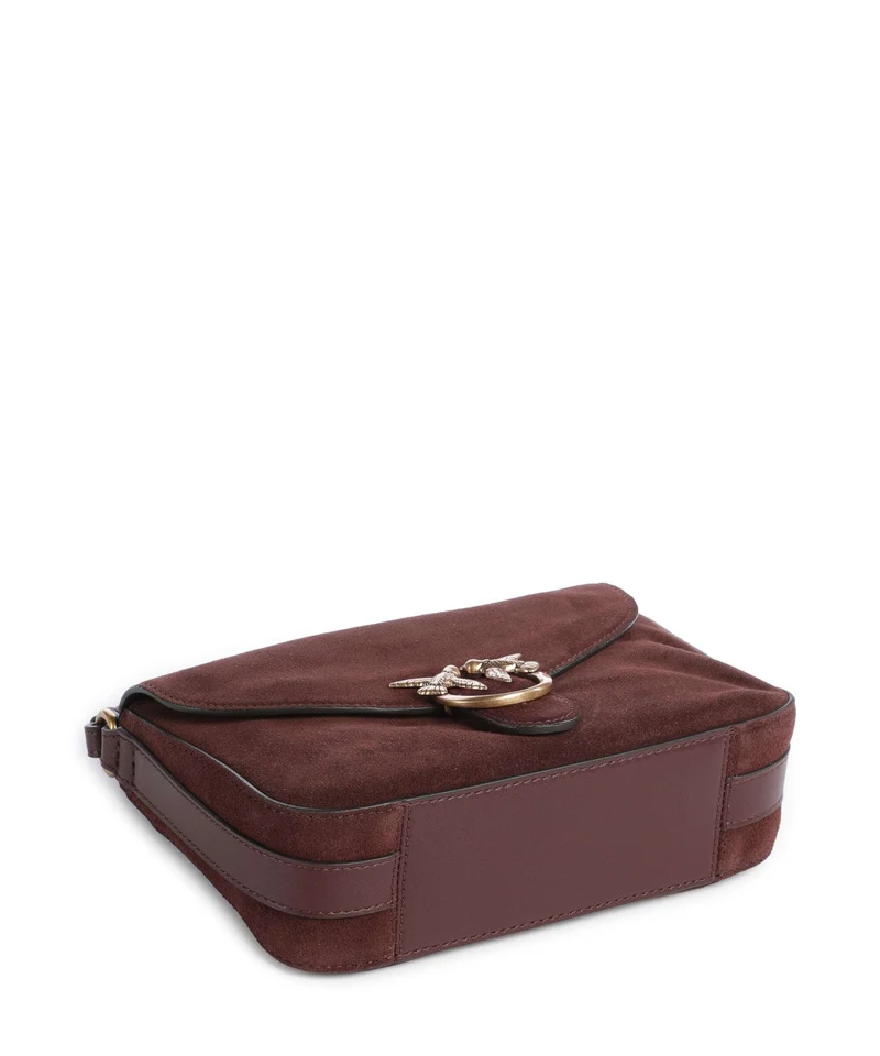 Pinko Love Mini Sac bandoulière burgundy/gold