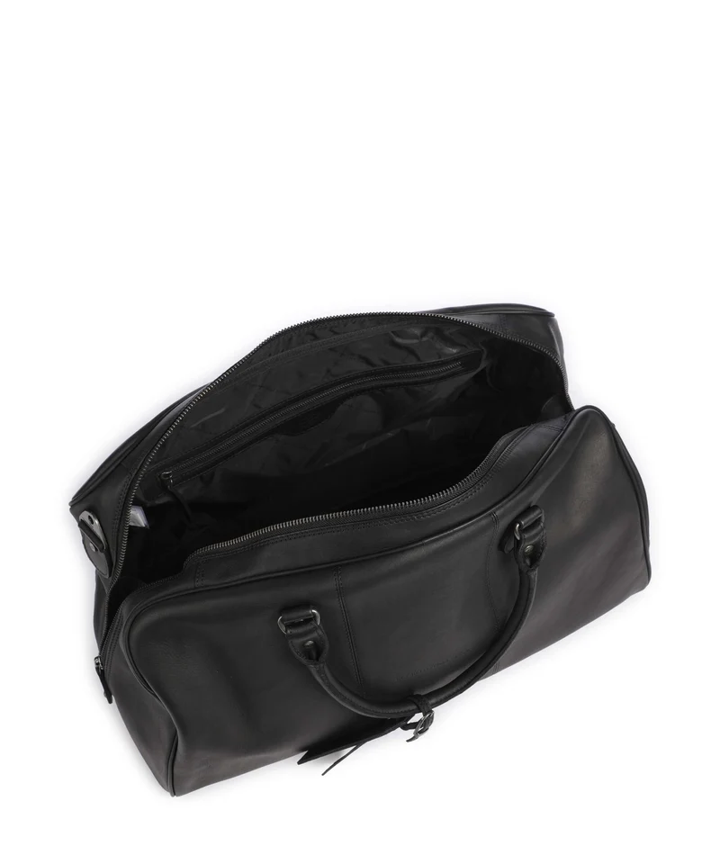 The Chesterfield Brand Wax Pull Up Cow William II Sac week-end black