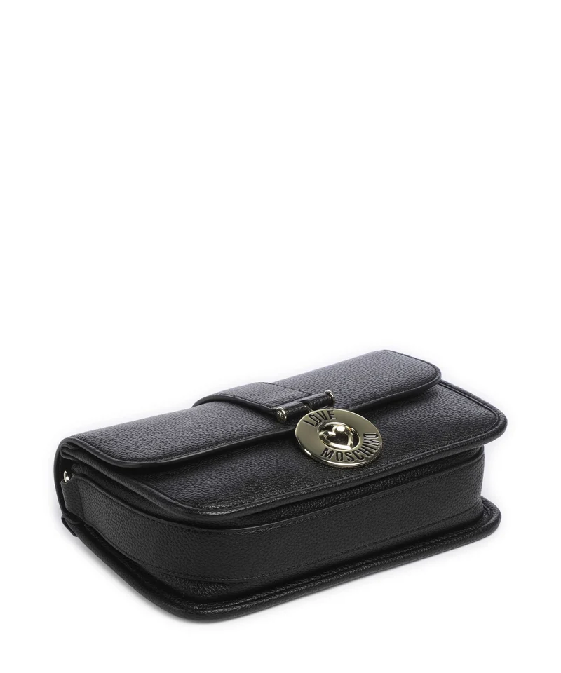Love Moschino Bouncing Heart Sac porté épaule nero
