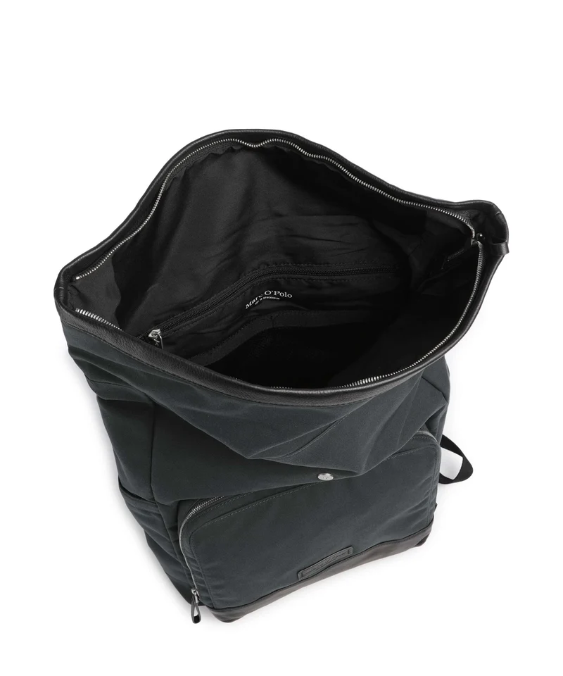 Marc O'Polo Mory M Sac à dos roll-top peppercorn grey