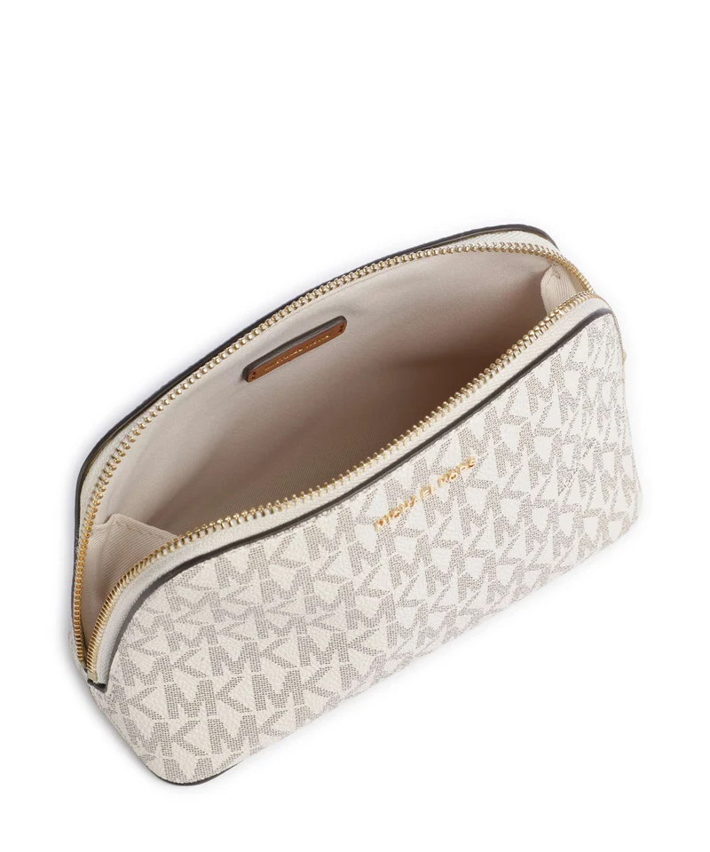 Michael Kors Jet Set Small Sac à cosmétiques vanilla/acorn